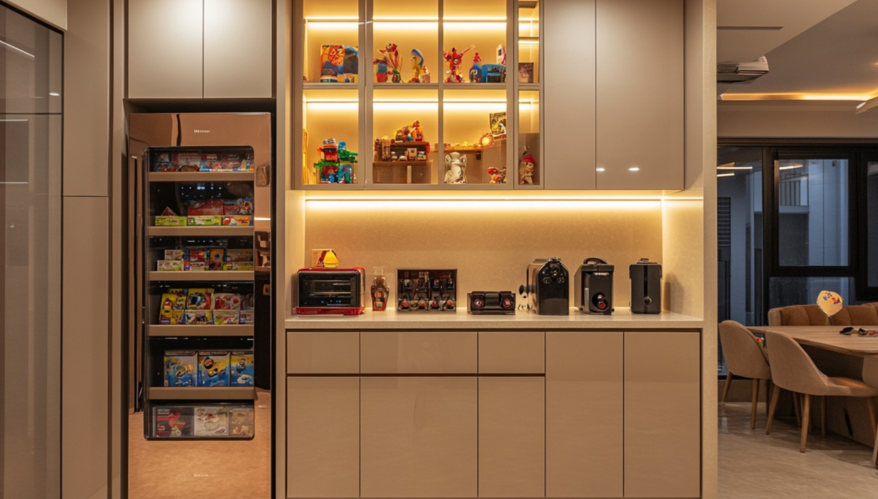 kabinet dapur aluminium Malaysia